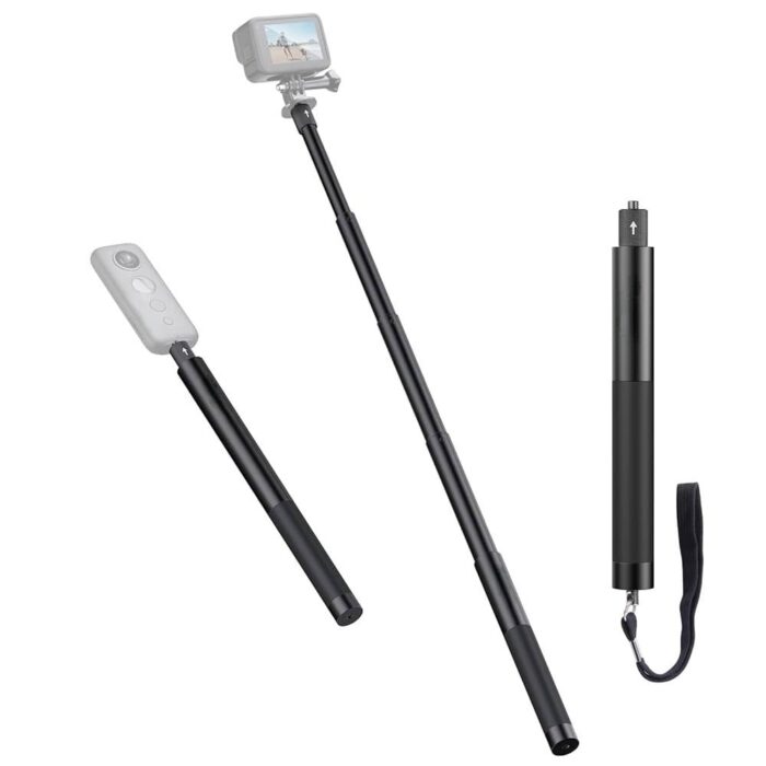 Hsu Insta360 2m Aluminium Invisible Stick 0 - Селфи Стикове