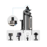 Селфи стик ADYSS A21P 170см | Видео стабилизатор + трипод | Двойно осветление - Image 11