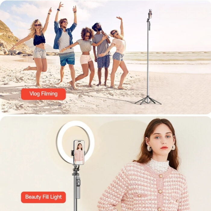Selfiestick Bg Hsu C19 Selfiestick Tripod 004 - Триподи