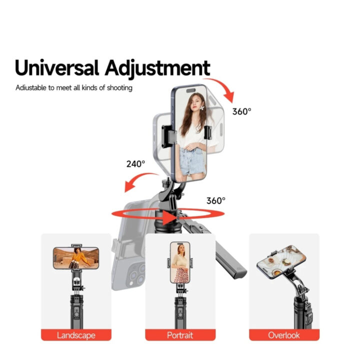 Selfiestick Bg Hsu C19 Selfiestick Tripod 005 - Триподи