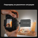 HSU D10 Ултра малка LED селфи лампа | 120 диода | 2500-9000 K | 3 режима - Image 6