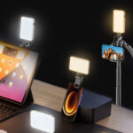 HSU D10 Ултра малка LED селфи лампа | 120 диода | 2500-9000 K | 3 режима - Image 10