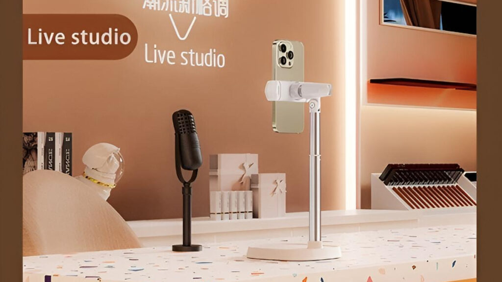 selfiestick bg hsu universal desktop phone holder 03 - selfiestick.bg