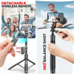 Selfistick Bg L16 Long Selfie Stick Tripod 006 - Селфи Стикове